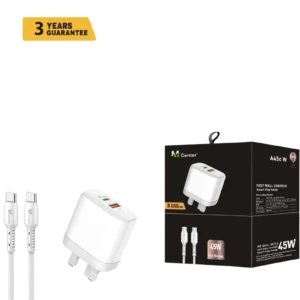 45W Dual-Port + Cable 1m