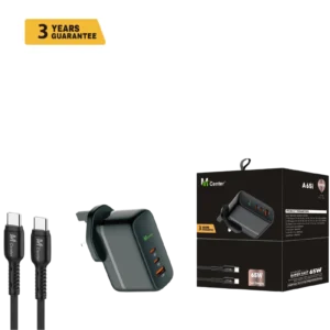 65W Triple-Port + Cable 1m