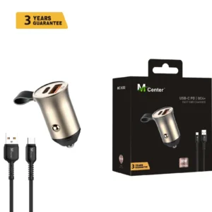 30W Dual-Port Car Charger