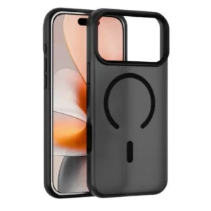 M Center Silicone Case — Midnight Black